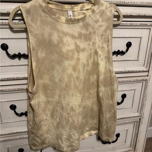 Lululemon Tie-Dye Sleeveless Top - neutral colors